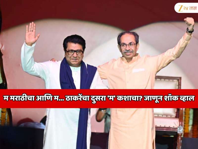 म मराठीचा आणि म... दुसरा 'म' कशाचा? जाणून शॉक व्हाल;  उद्धव ठाकरे आणि राज ठाकरेंचा सर्वात मोठा राजकीय प्लान