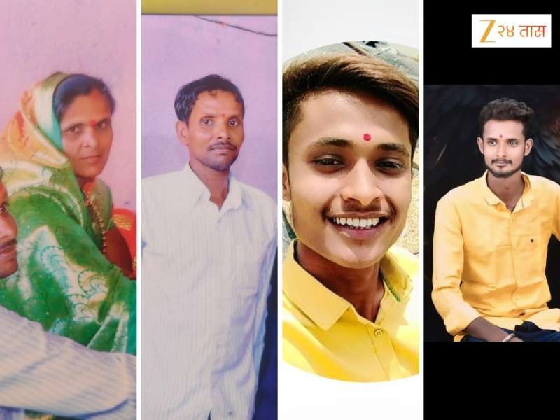 नांदेडमध्ये एका क्षणात अख्खं कुटुंब संपलं, भावांची रेल्वेसमोर उडी, आई-वडिलांचा गळफास; अख्खं गाव हादरलं