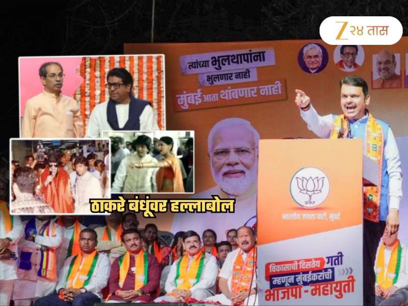 मुंबईत मराठी टिकवण्यात ठाकरेंचा काय सहभाग? भाजपाचा सवाल; 'मायकल जॅक्सनला...'