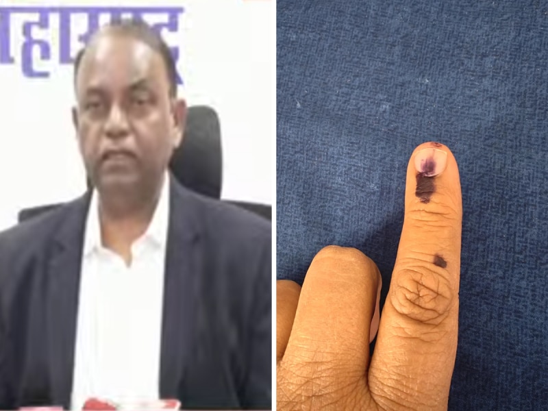 'शाई पुसून गैरकृत्य करणाऱ्यास...' निवडणूक आयोगाने केलं स्पष्ट