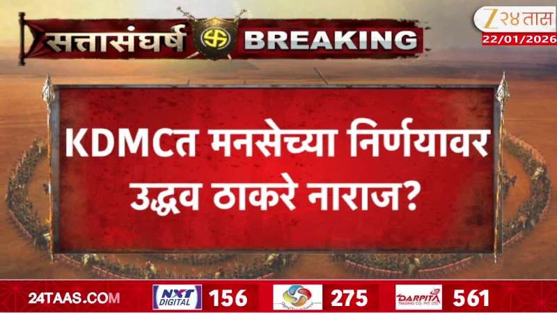KDMC MNS UBT Uddhav Reaction