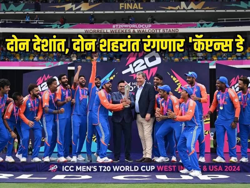 T20 World Cup 2026 : क्रिकेट इतिहासात पहिल्यांदाच! दोन देशांत, दोन शहरांत रंगणार 'कॅप्टन्स डे'; आयसीसीचा मास्टरस्ट्रोक की मजबुरी?