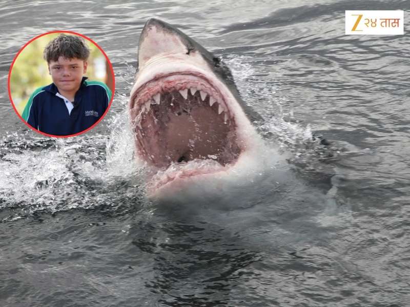 आईला वाचवण्यासाठी 13 वर्षाच्या मुलाने शार्कने भरलेल्या समुद्रात मारली उडी, अखेर 4 तासांनी...
