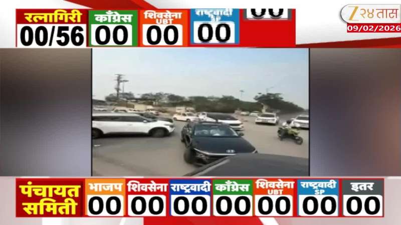 Dombivali Mankolie Bridge Car Racing Late night