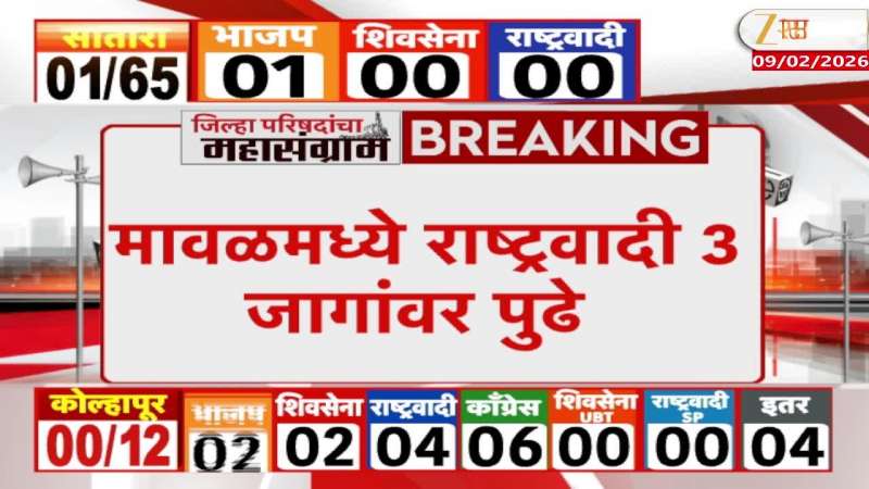 NCP leads on 3 seats in Maval