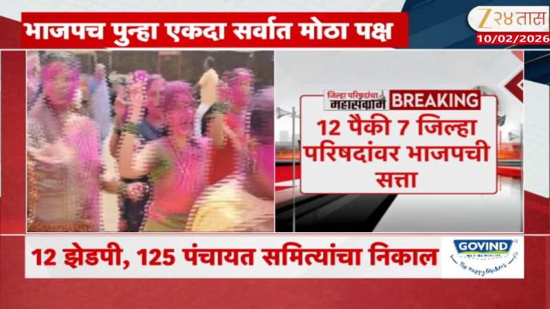 Mahyuti Success In ZP Panchayat Samiti Election