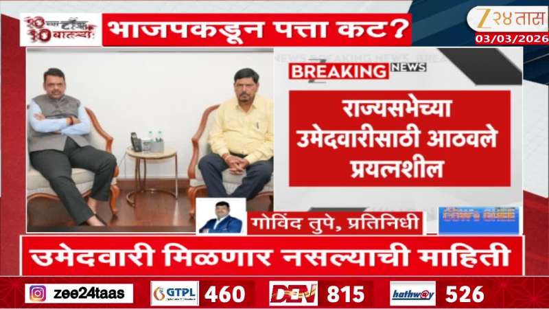 BJP On Ramdas Athawale Update