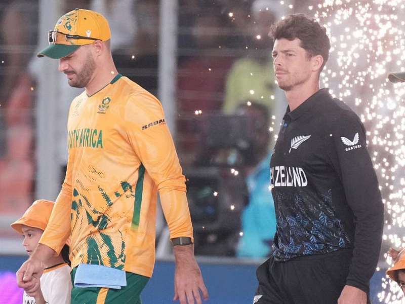 न्यूझीलंडने टॉस जिंकला! सेमी फायनलसाठी दक्षिण आफ्रिकेत तीन तर न्यूझीलंडच्या प्लेईंग 11 मध्ये एक बदल 