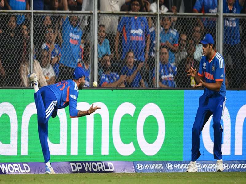 IND VS ENG : अक्षर आणि शिवमचं अप्रतिम कोऑर्डिनेशन! बाउंड्रीवर 'रिले कॅच' चा चमत्कार, Video 