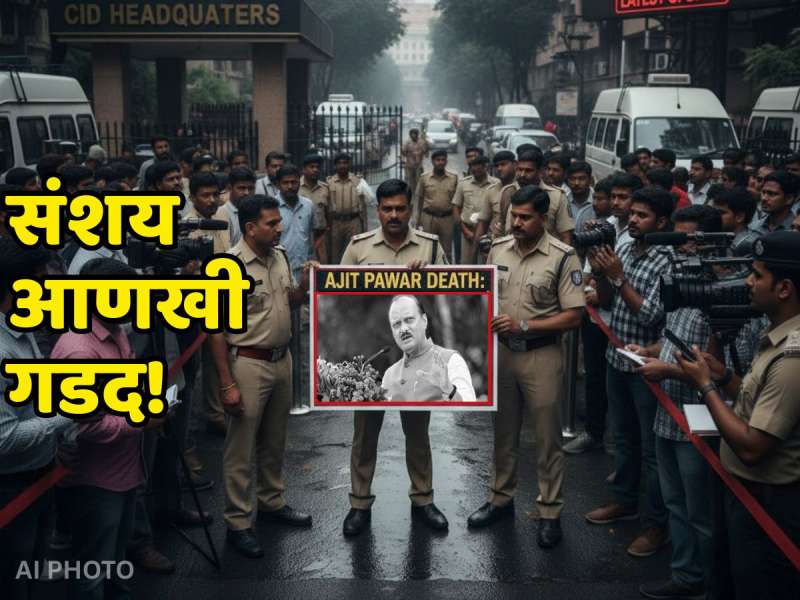 Ajit Pawar Death : विमान दुर्घटनेप्रकरणी मयत पायलट कशी बाजू मांडणार? CID चौकशीतील गोपनीय माहिती समोर
