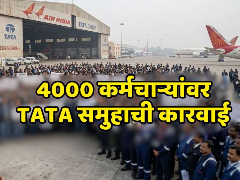 Air India च्या 4000 कर्मचाऱ्यांनी कंपनीला लावला चुना; टाटा समुहानं दिली आयुष्यभर लक्षात राहील अशी शिक्षा 
