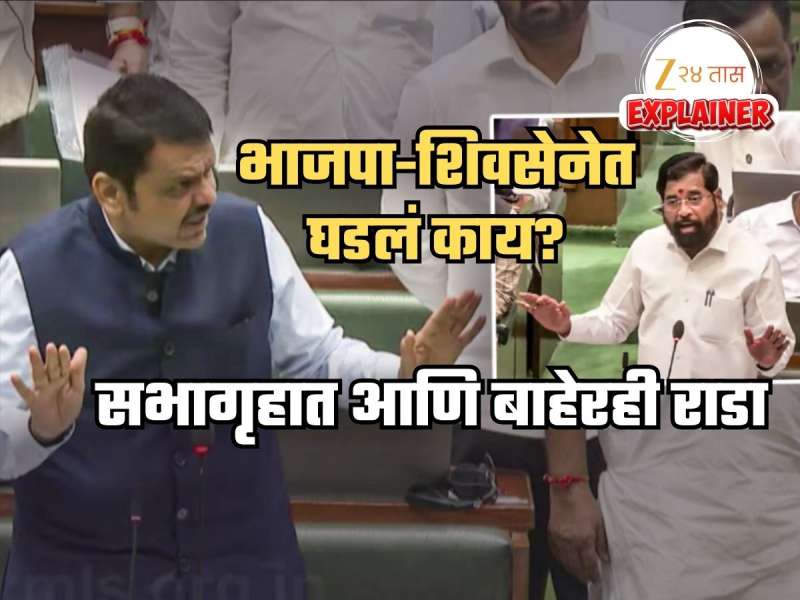 Explained: शिंदे सेना-भाजपात जुंपली, सभागृहात अन् बाहेरही! आज विधानभवनात राडा कशामुळे झाला?