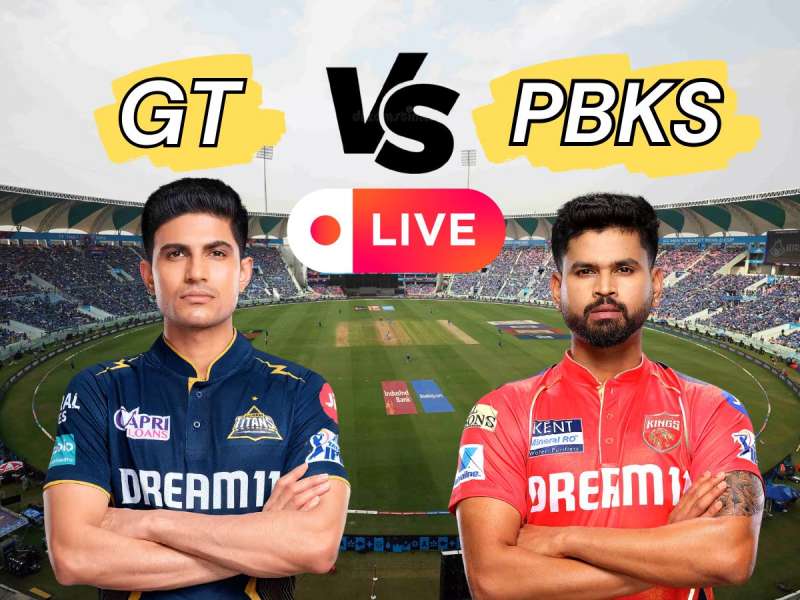 GT vs PBKS IPL 2026 LIVE Score Latest News Updates 
