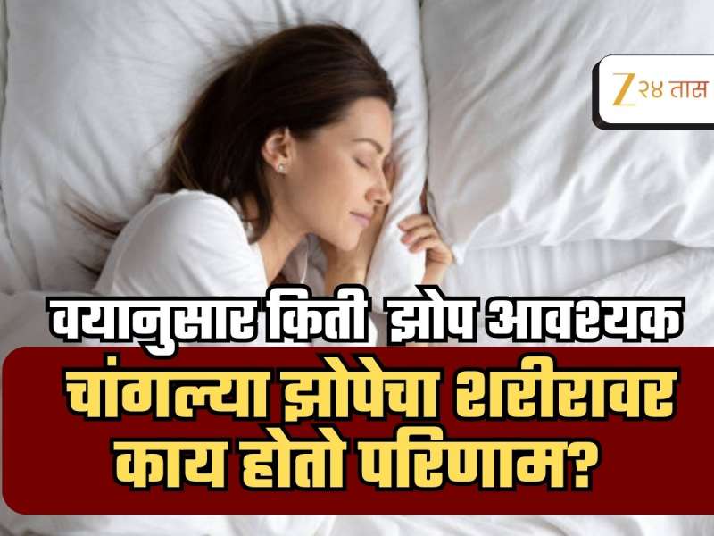 Explained : वयानुसार किती तासांची झोप आवश्यक असते, शरीरासाठी चांगली झोप का महत्त्वाची?