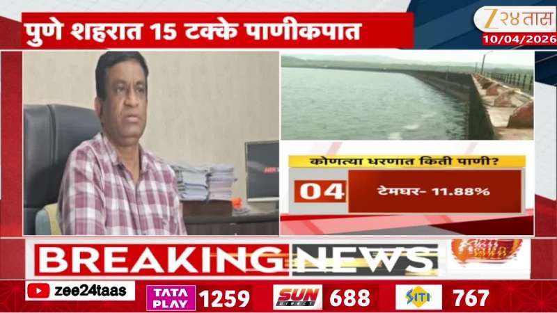 Pune 15 Percent Water Cut For Survival