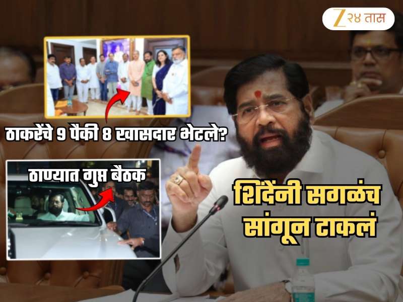 'गेल्या एक-दीड वर्षांपासून...', ठाकरेंच्या 8 खासदारांचा पक्षप्रवेश? शिंदेंनी सगळं सांगितलं; 'उबाठाचे खासदार...'