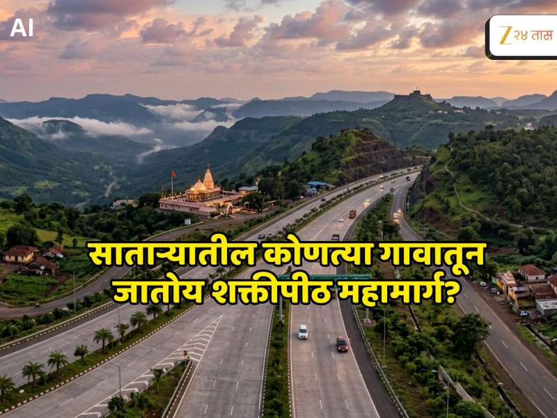सातारकरांनो लक्ष द्या! 16 गावांतून जातोय शक्तीपीठ महामार्ग, यादीत तुमचंही गाव? 