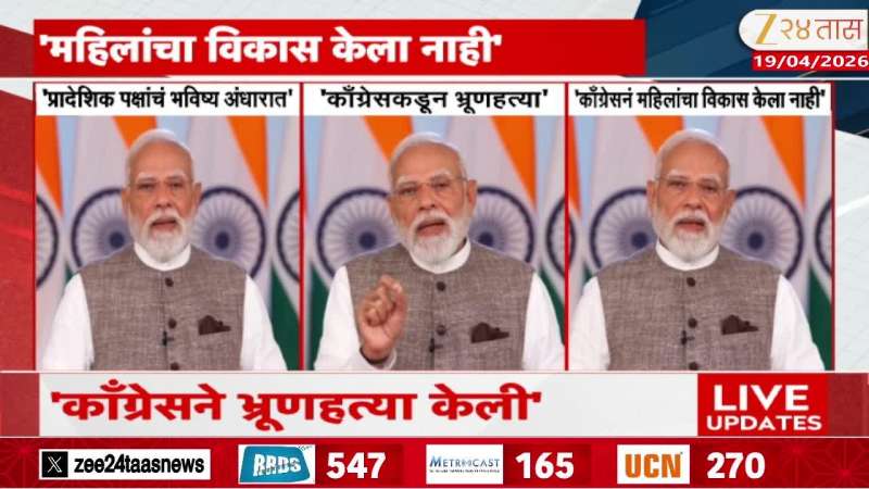 PM Modi Target and Criticize Congress for Failure of women reservation bill in lok sabha 