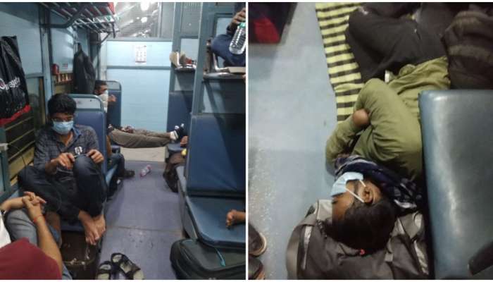 महाराष्ट्रातील UPSC विद्यार्थ्यांची विशेष रेल्वेत हेळसांड; सीटच्या खाली झोपण्याची वेळ