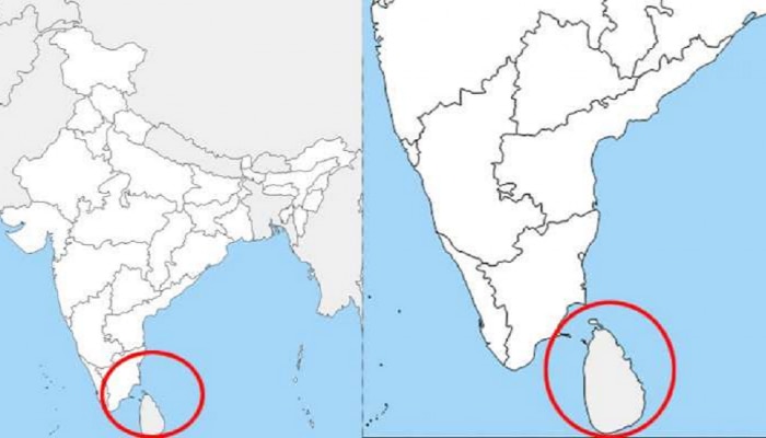 Knowledge News : भारताच्या नकाशासोबत का दाखवला जातो Srilanka; कधी विचार केलाय का? 