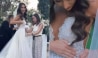 Viral Video : स्वत:च्याच लग्नात हे काय करुन बसली, तोकड्या कपड्यातच वधूची मंडपात एन्ट्री...